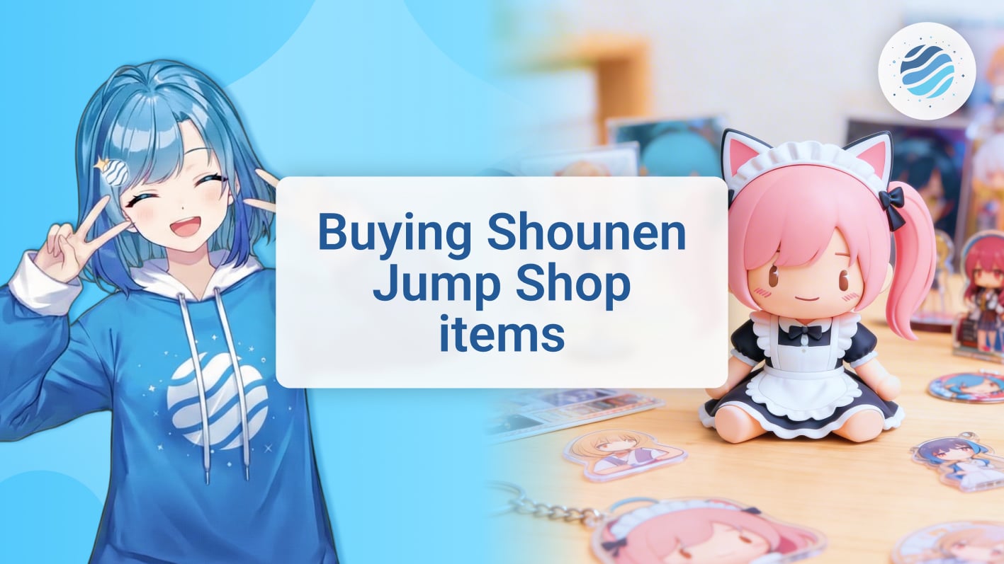 Buying Shounen Jump Shop items v2
