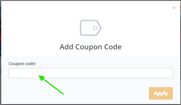 ZenMarket Coupon Code Entry